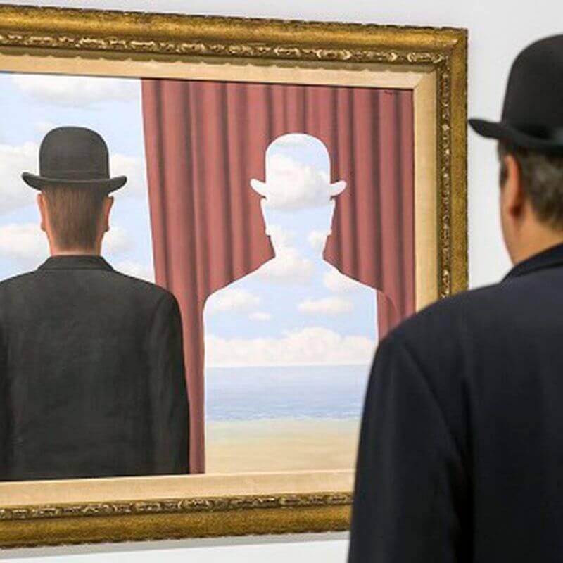 Magritte: a Belgian surrealist and solar painter