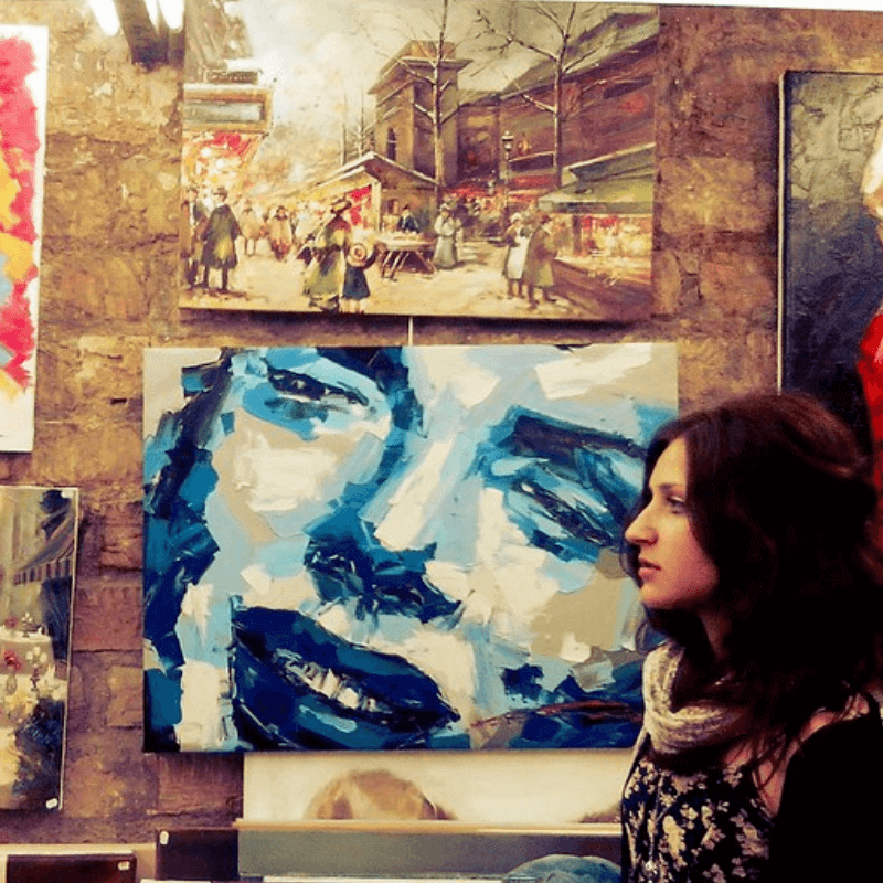 Zoom sur la peinture acrylique contemporaine