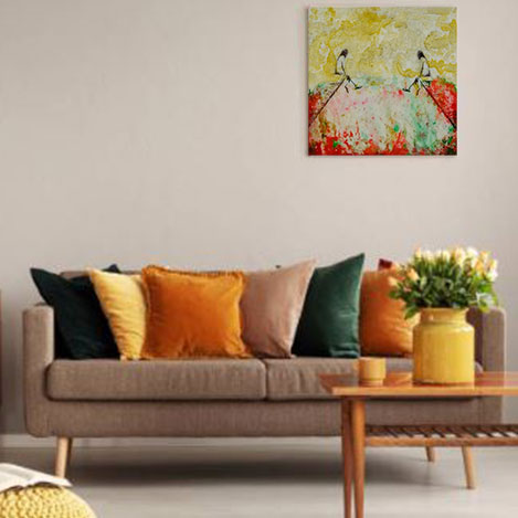 Le jaune en décoration : du soleil sur vos murs