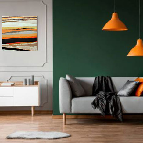 Donnez du pep's à vos murs avec de l'orange