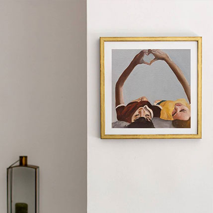 Offrir un tableau comme cadeau de mariage