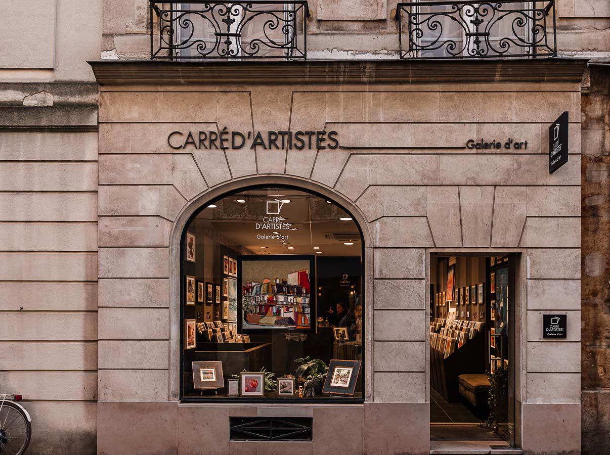 Carré d'artistes Ile Saint Louis 