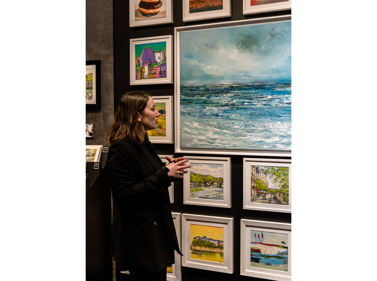 Carré d'artistes Ile Saint Louis