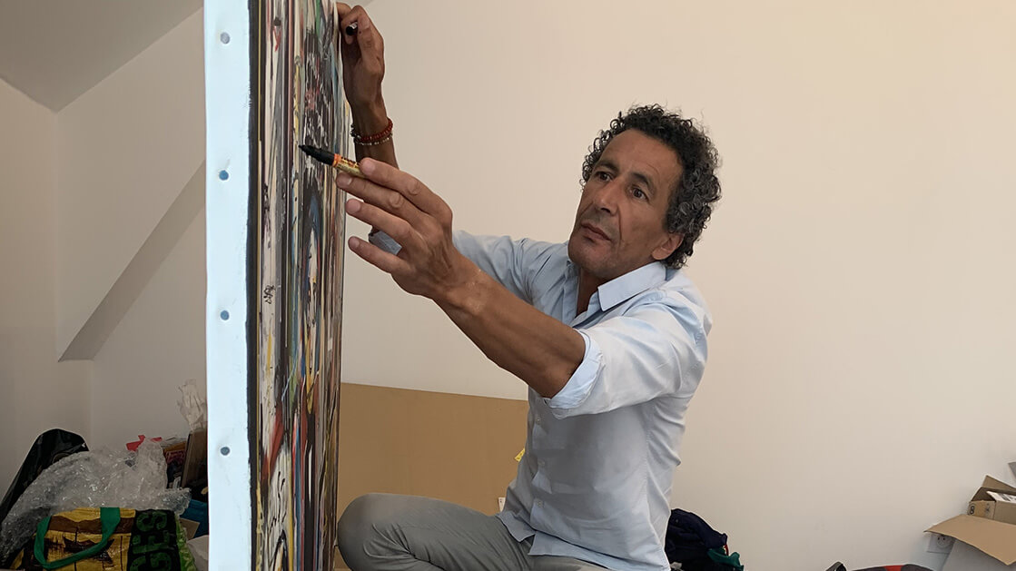 Zaïdi Larbi | Artiste Contemporain : Oeuvres & Biographie