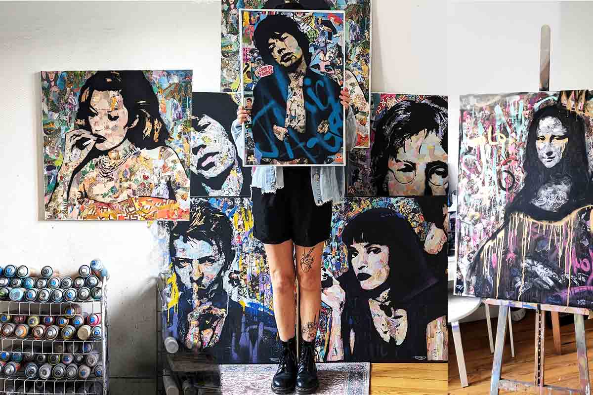 G.C.Popartist | Artiste Contemporain : Oeuvres & Biographie