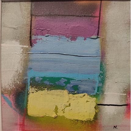 Peinture Sans titre 6 par Pedersen Morten | Tableau Abstrait Acrylique Minimaliste