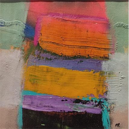 Peinture Sans titre 9 par Pedersen Morten | Tableau Abstrait Acrylique Minimaliste