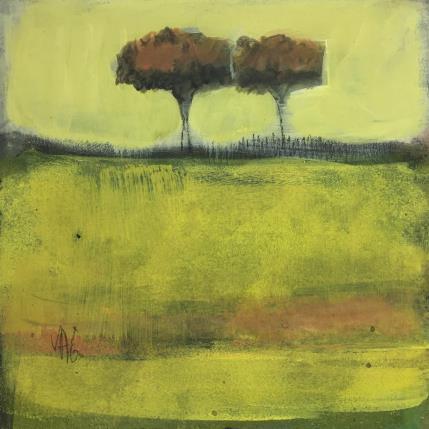 Peinture Mémoire et promenade par VAG | Tableau Figuratif Acrylique, Huile icones Pop