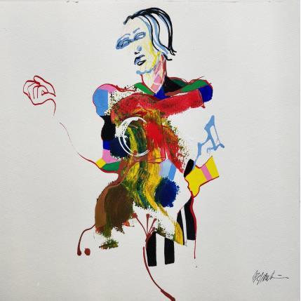 Peinture 5347 par Cressanne | Tableau Art Singulier Acrylique Nu