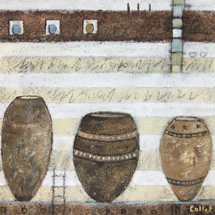 Peinture Empreintes 2 par Collet Christine | Tableau  Acrylique