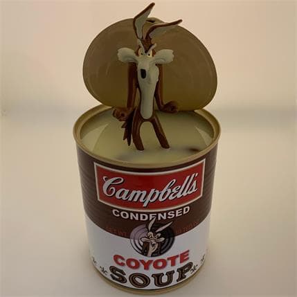 Sculpture Coyote 2 par TED | Sculpture