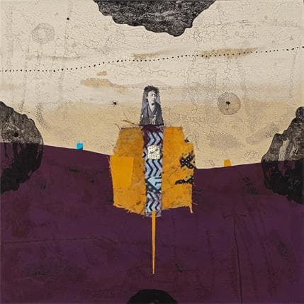 Peinture 36-80 par Boitier Thierry | Tableau Abstrait Acrylique Portraits