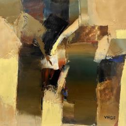 Gemälde Regardless von Virgis | Gemälde Figurativ Öl Pop-Ikonen, Porträt