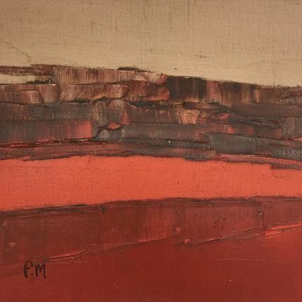 Peinture PASSAGE 10 par Marteau Frederique | Tableau Abstrait Huile Paysages