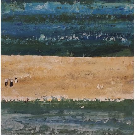 Peinture T 404 par Moracchini Laurence | Tableau Abstrait Acrylique Marine, Paysages