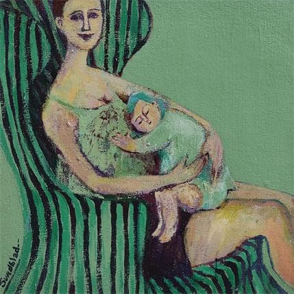 Peinture Sans mots par Sundblad Silvina | Tableau Figuratif Acrylique, Huile Scènes de vie