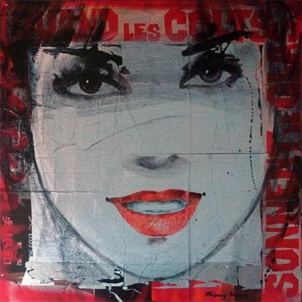 Peinture Margarita par Vieux Thierry | Tableau Pop-art Acrylique Portraits