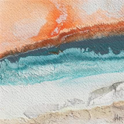 Peinture Délivrance 1 par Han | Tableau Abstrait Minimaliste