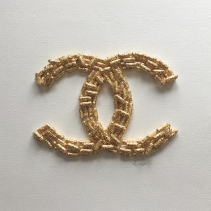Peinture Chanel par Marjot Emily Jane  | Tableau Matiérisme Minimaliste
