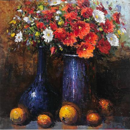 Peinture Accurate colors par Chico Souza | Tableau Figuratif Huile Natures mortes