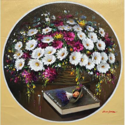 Peinture Pensamento Viaja par Chico Souza | Tableau Figuratif Huile Natures mortes