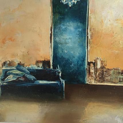 Painting Un jour by Vinnie | Painting Figurative Oil Life style, Pop icons