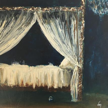 Peinture Rêve de Princesse par Vinnie | Tableau Figuratif Huile Icones Pop, Portraits