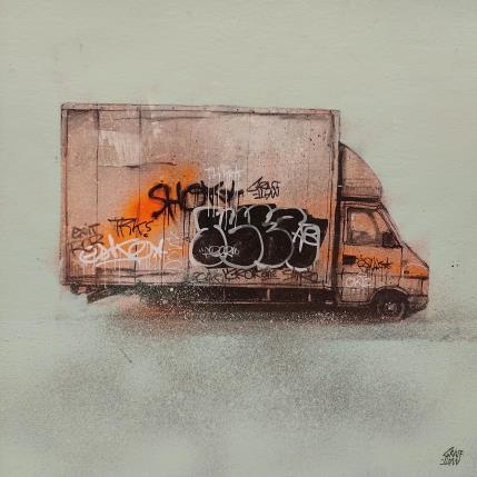 Peinture Greenpark par Graffmatt | Tableau Street Art Acrylique, Graffiti Urbain