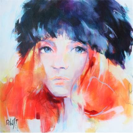 Peinture Nina par Dubost | Tableau Figuratif Huile Portraits