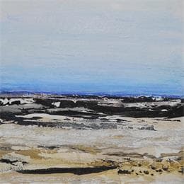 Peinture Marée Basse 2 par Rocco Sophie | Tableau Art Singulier Acrylique, Huile Marine, Paysages
