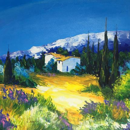 Peinture Dans la région de Digne les Bains par Sabourin Nathalie | Tableau Figuratif Huile Icones Pop, Portraits