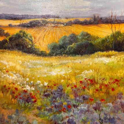 Peinture Valle de la Morera par Cabello Ruiz Jose | Tableau  Huile