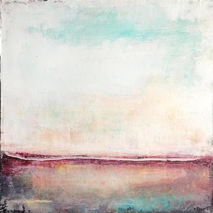 Peinture Certitude sublime par Droit Ode | Tableau Abstrait minimaliste