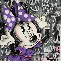 Pintura Miny por Molla Nathalie  | Pintura Figurative Oil Pop icons