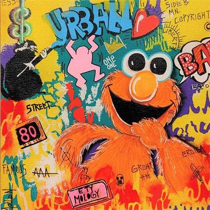 Peinture Urban par Molla Nathalie  | Tableau Figuratif Huile Icones Pop, Portraits