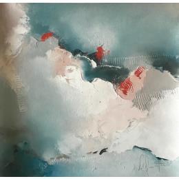 Gemälde Quand le ciel tonne von Dumontier Nathalie | Gemälde Figurativ Öl Pop-Ikonen, Porträt