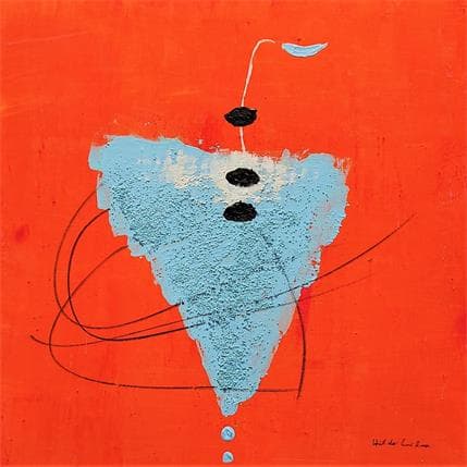 Peinture HP86 par Wilms Hilde | Tableau Abstrait Minimaliste