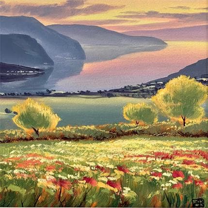 Peinture Soft breeze III par Requena Elena | Tableau Figuratif Huile Icones Pop, Portraits