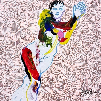 Painting 5819 by Cressanne | Painting Figurative Acrylic Nude, Pop icons