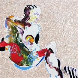 Painting 5838 by Cressanne | Painting Figurative Acrylic Nude