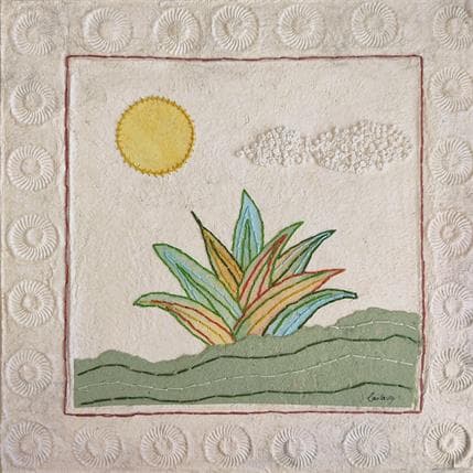 Peinture Dancing in the sun par Vazquez Laila | Tableau Figuratif Aquarelle Paysages