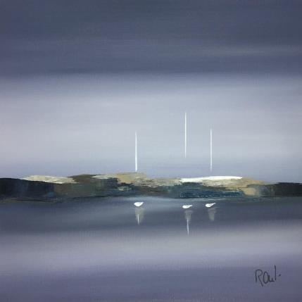 Peinture Évasion 33 par Roussel Marie-Ange et Fanny | Tableau  Huile