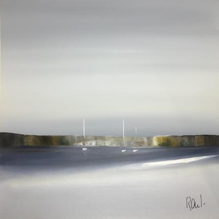 Peinture Horizon marin 33 par Roussel Marie-Ange et Fanny | Tableau  Huile