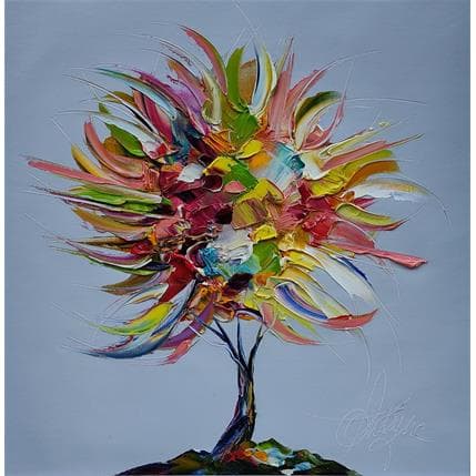 Peinture Centre du Monde par Fonteyne David | Tableau Figuratif Acrylique, Huile Paysages