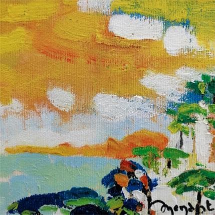 Peinture Les pins bleus par Menant Alain | Tableau  Acrylique