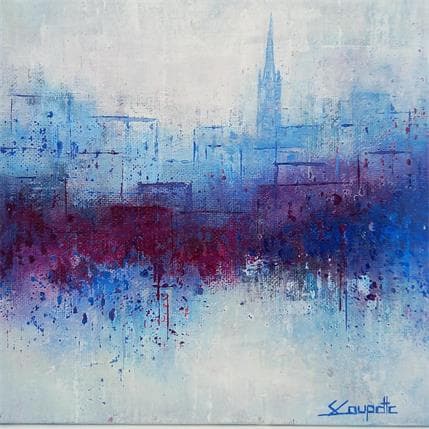 Peinture Hope par Coupette Steffi | Tableau Abstrait Acrylique Urbain