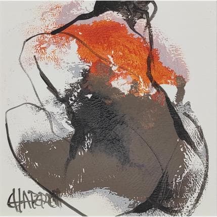 Peinture Ame 1 par Chaperon Martine | Tableau Figuratif Acrylique Nu