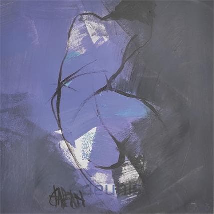 Painting Graphique by Chaperon Martine | Painting Figurative Acrylic Nude