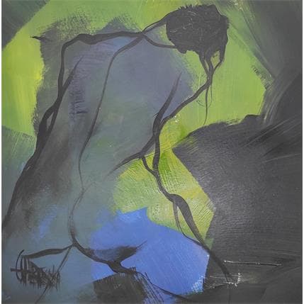 Peinture Printemps  par Chaperon Martine | Tableau Figuratif Acrylique Nu