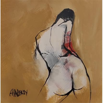 Peinture Paysage  par Chaperon Martine | Tableau Figuratif Acrylique Nu